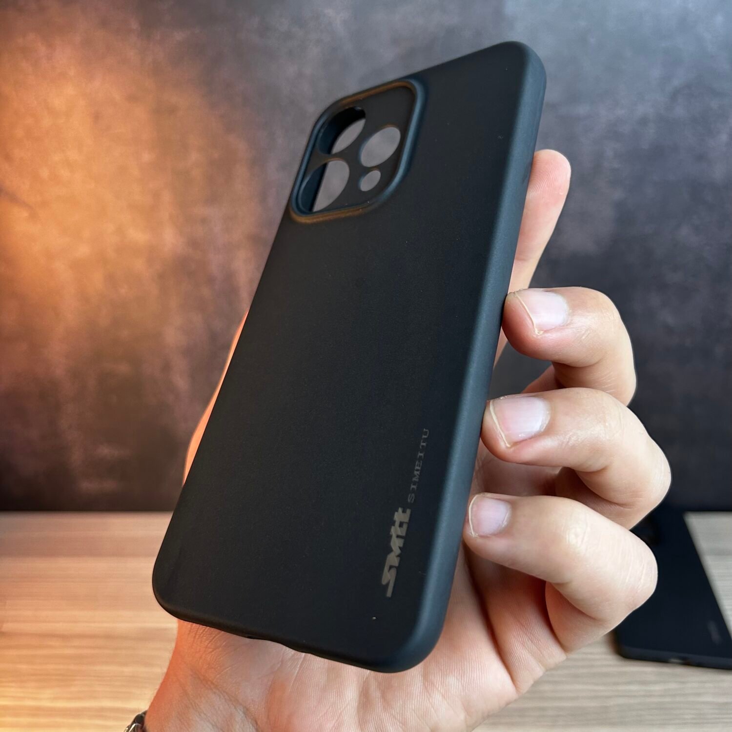 IMG_6655 Oppo Reno 15C - Coque en Silicone Noir Originale SIMEITU