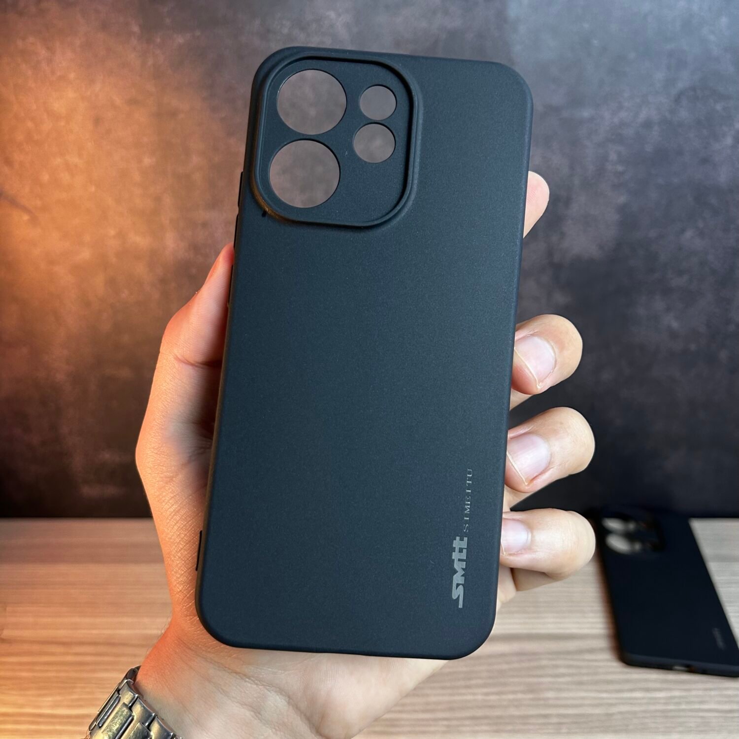 IMG_6666 Oppo Reno 15 Pro - Coque en Silicone Noir Originale SIMEITU