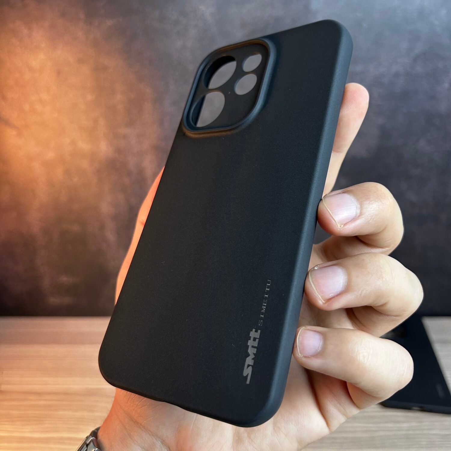 IMG_6667 Oppo Reno 15 Pro - Coque en Silicone Noir Originale SIMEITU