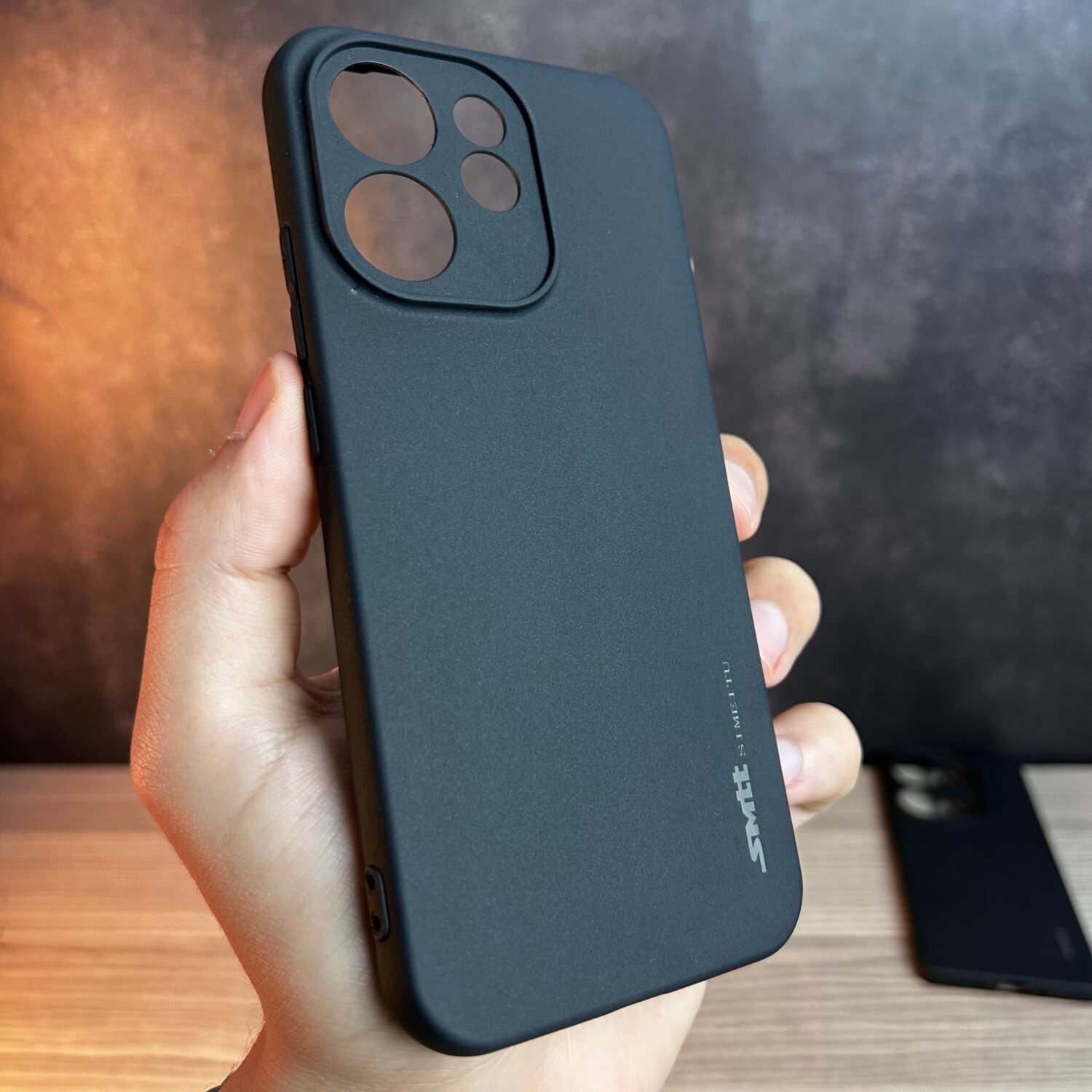 Redmi Note 14S - Coque en Silicone Noir Originale SIMEITU