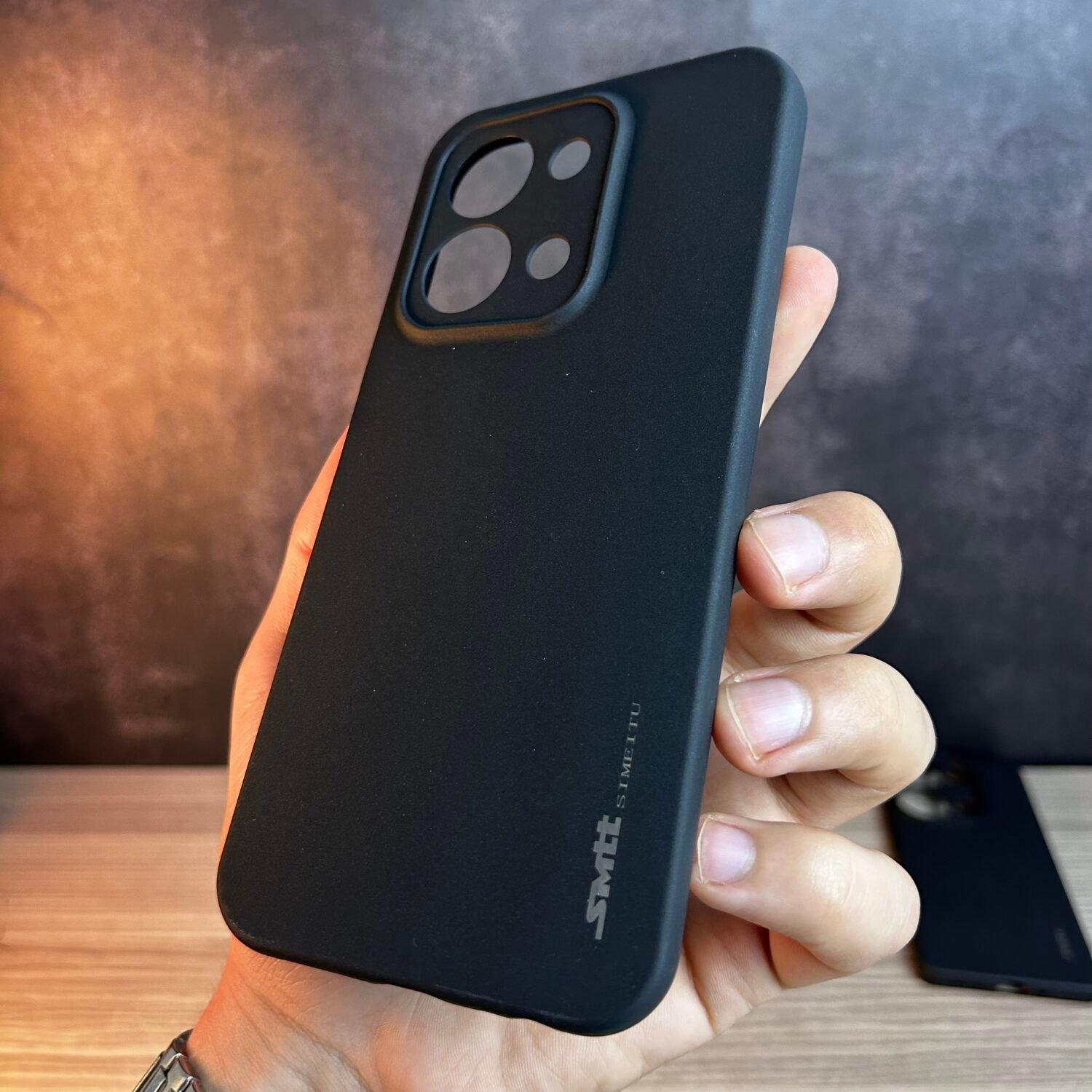 Redmi Note 14S - Coque en Silicone Noir Originale SIMEITU