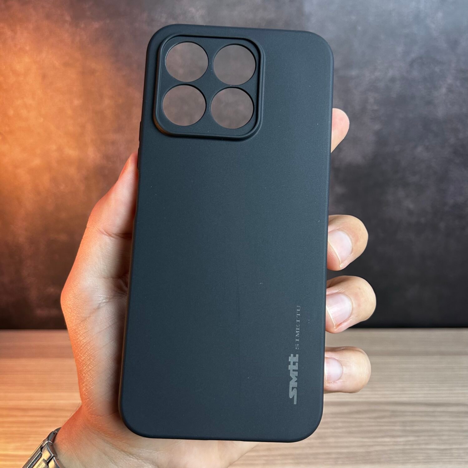 Honor X8B - Coque en Silicone Noir Originale SIMEITU