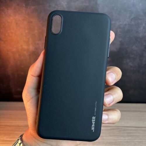 IMG_6726 iPhone XS Max - Coque en Silicone Noir Originale SIMEITU