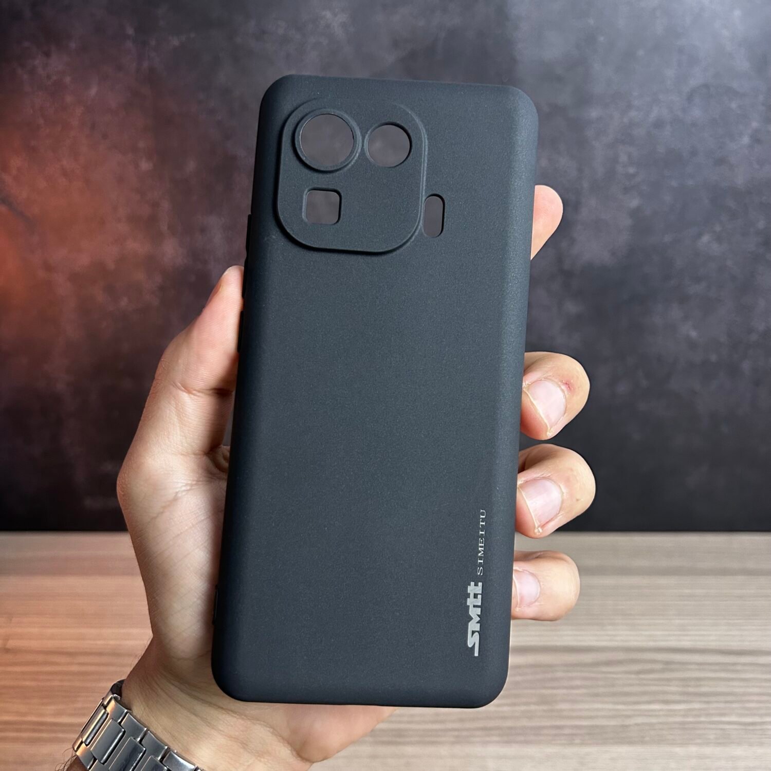 IMG_6858 Xiaomi 11 Pro - Coque en Silicone Noir Originale SIMEITU