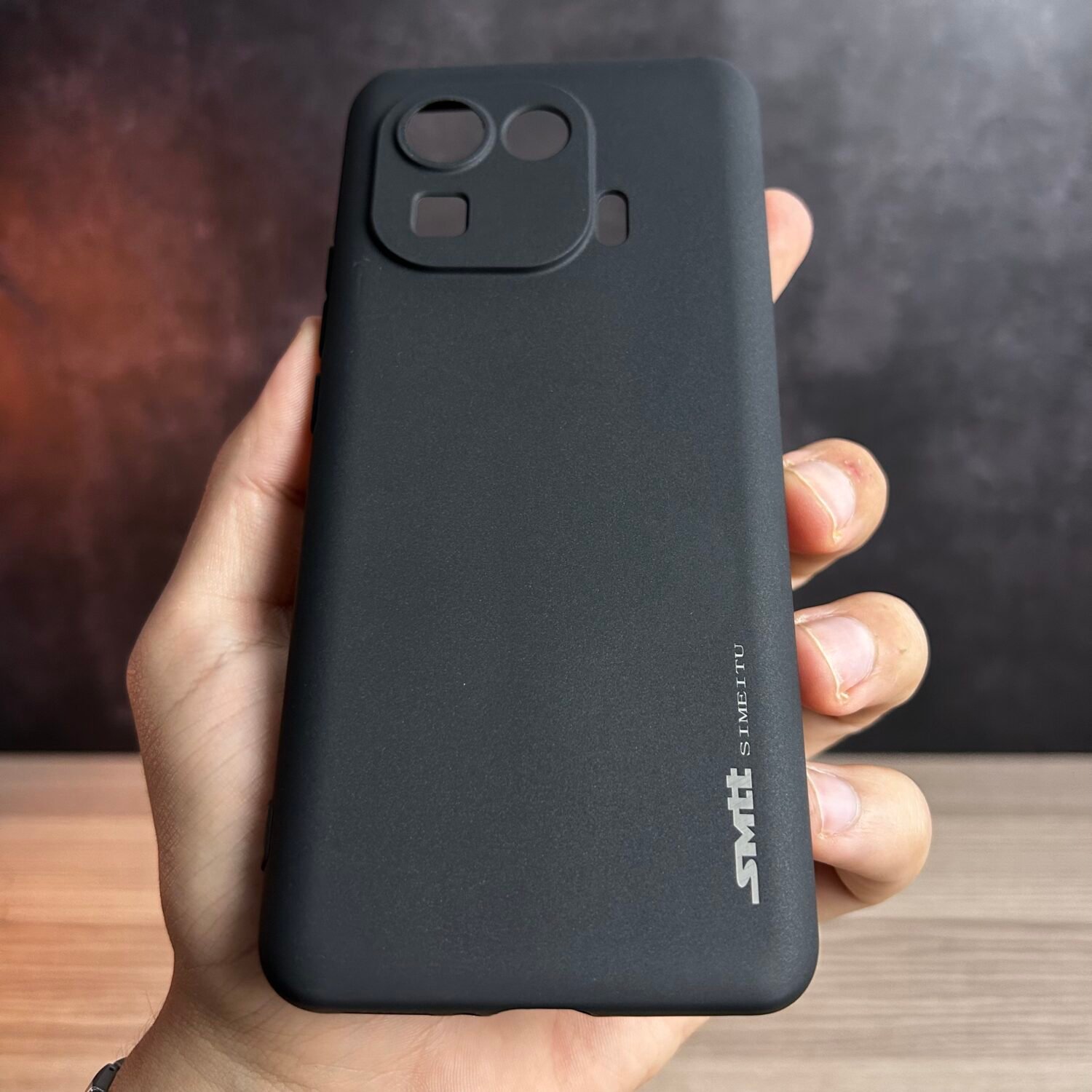 IMG_6859 Xiaomi 11 Pro - Coque en Silicone Noir Originale SIMEITU