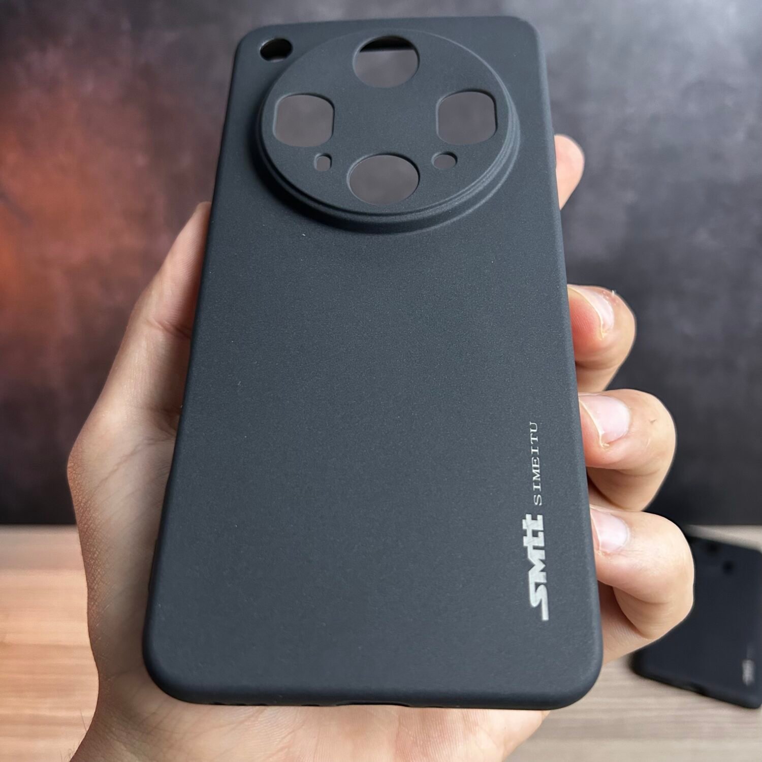 IMG_6869 Oppo Find X8 Ultra - Coque en Silicone Noir Originale SIMEITU