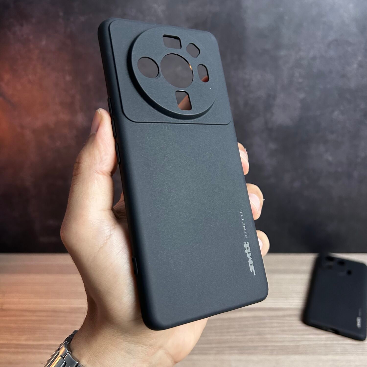IMG_6876 Xiaomi 12S Ultra - Coque en Silicone Noir Originale SIMEITU