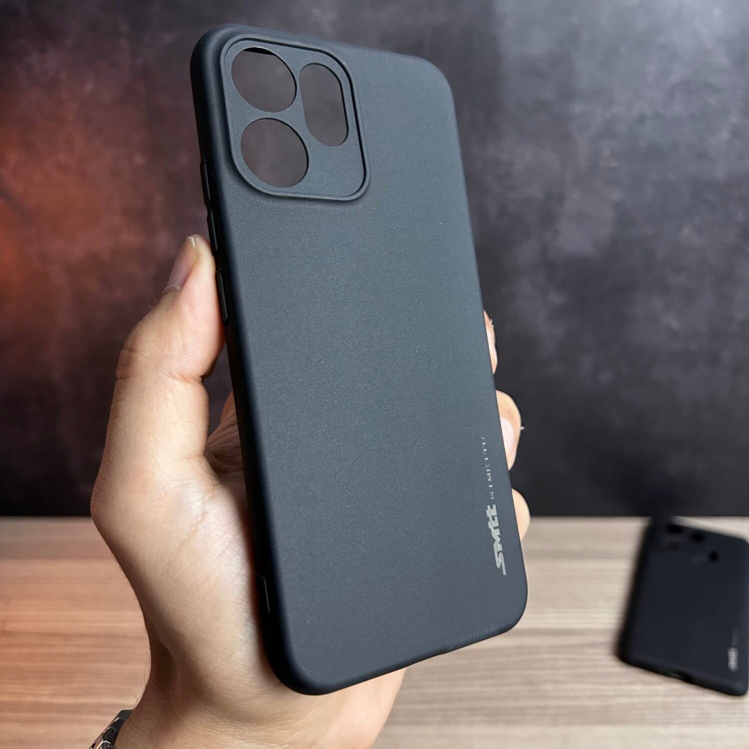 IMG_6879 Oppo Reno 14F - Coque en Silicone Noir Originale SIMEITU