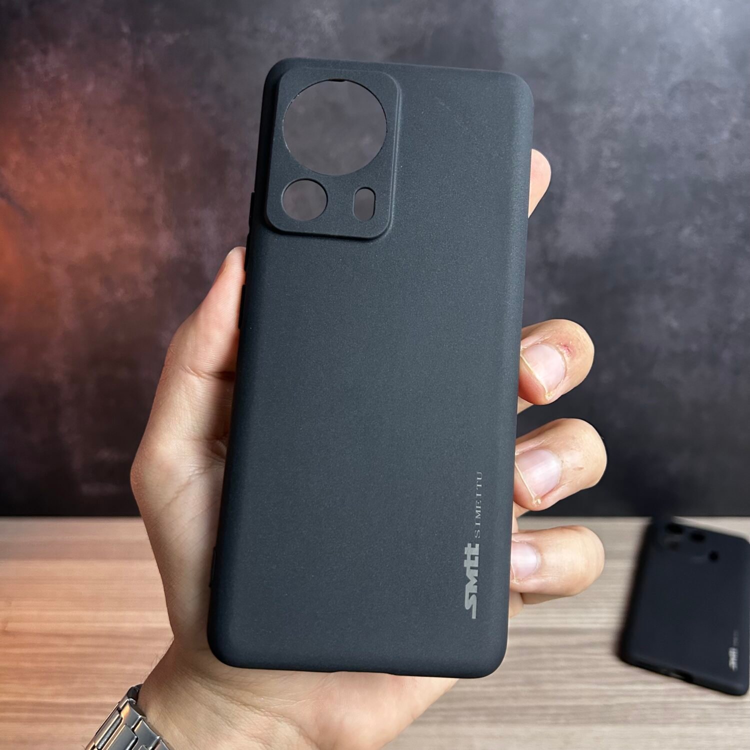 IMG_6880 Xiaomi 13 Lite - Coque en Silicone Noir Originale SIMEITU