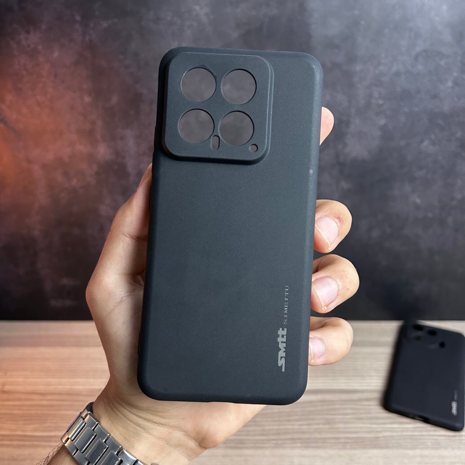 IMG_6883 Xiaomi 14 - Coque en Silicone Noir Originale SIMEITU