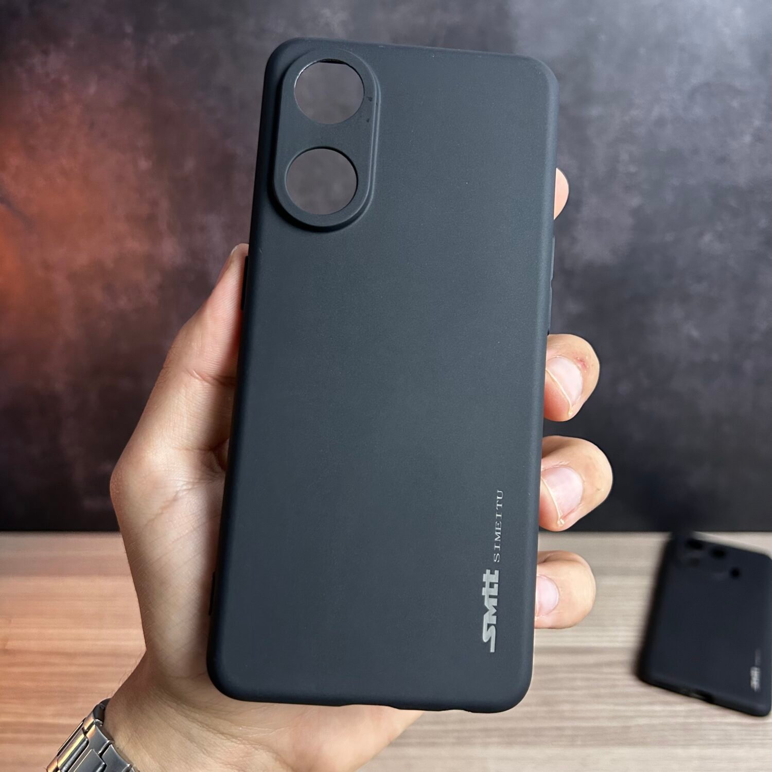 IMG_6891 Oppo Reno 8T 4G - Coque en Silicone Noir Originale SIMEITU