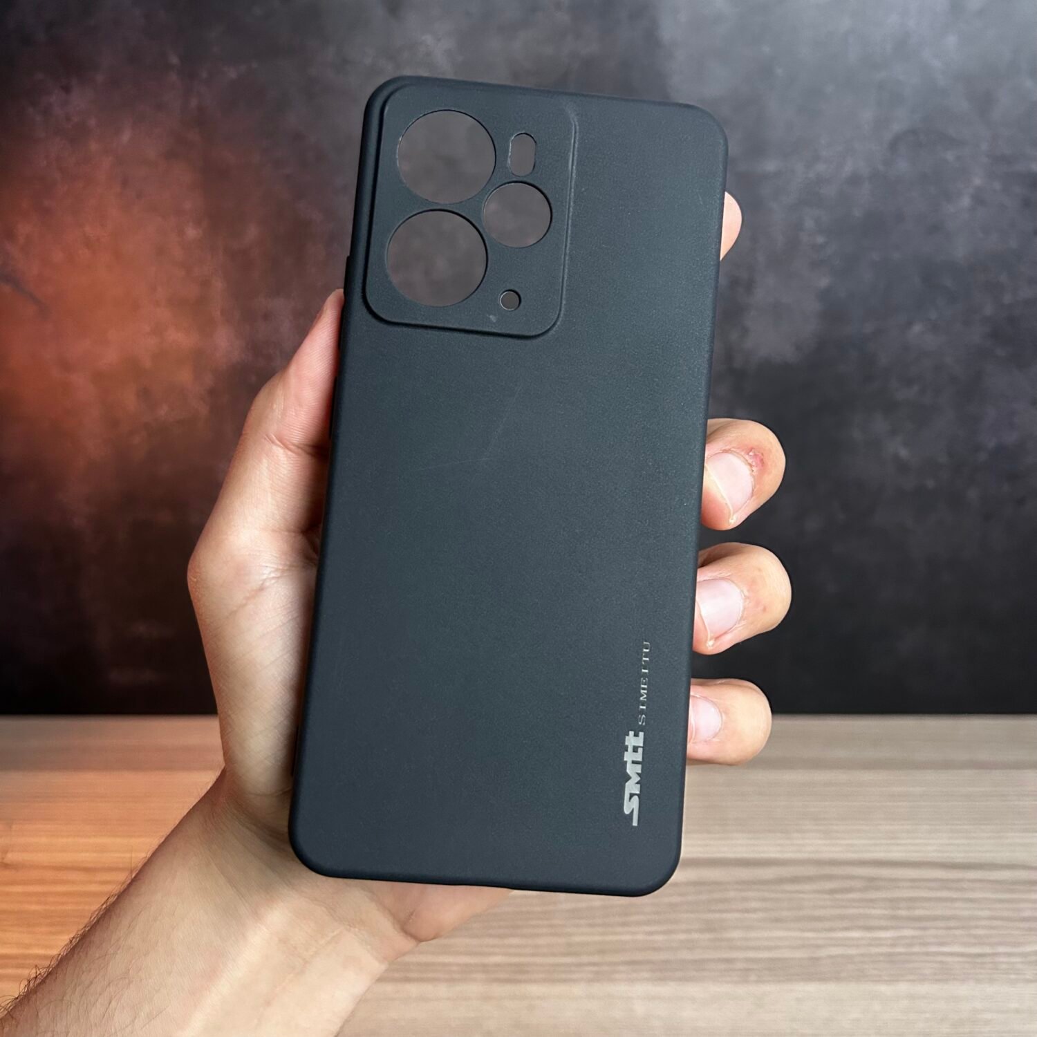 IMG_6928 Realme 14 5G - Coque en Silicone Noir Originale SIMEITU