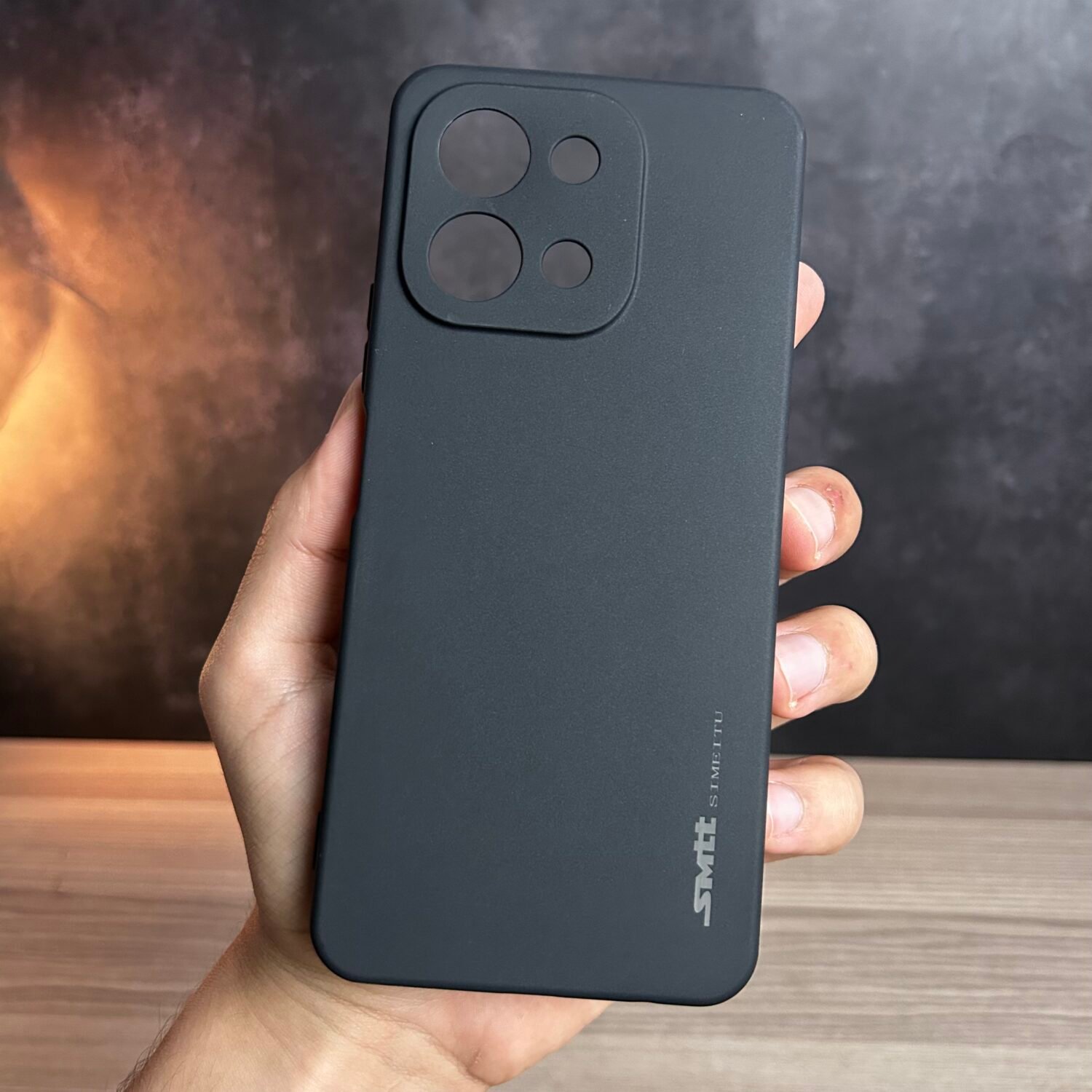 IMG_6935 Vivo Y28 4G - Coque en Silicone Noir Originale SIMEITU