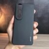 Vivo V50 Lite - Coque en Silicone Noir Originale SIMEITU