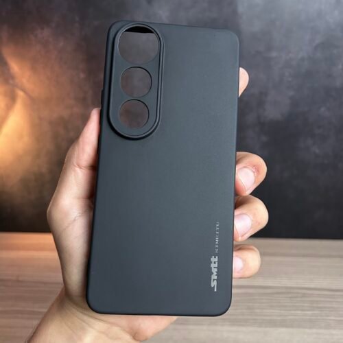 IMG_6939 Vivo V50 Lite - Coque en Silicone Noir Originale SIMEITU