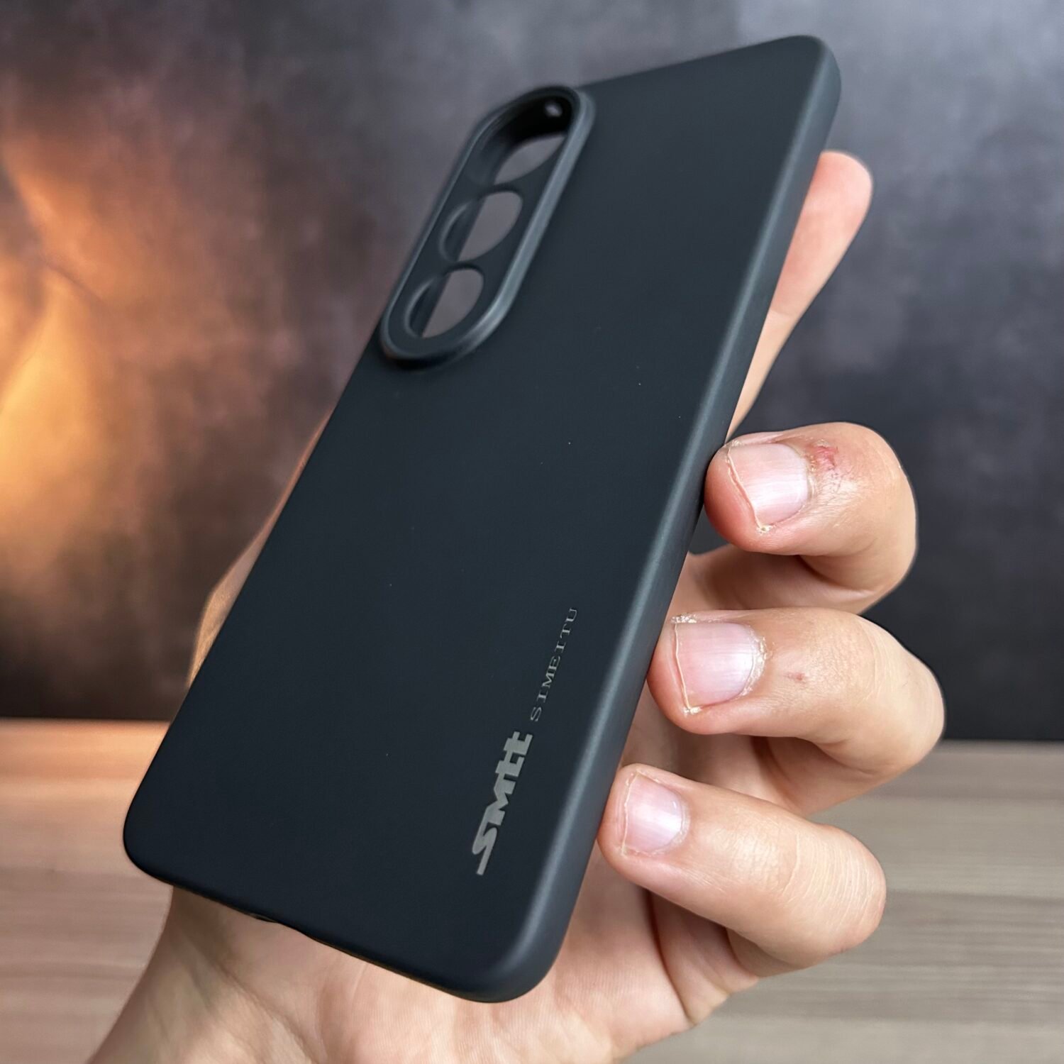 Vivo V50 Lite - Coque en Silicone Noir Originale SIMEITU