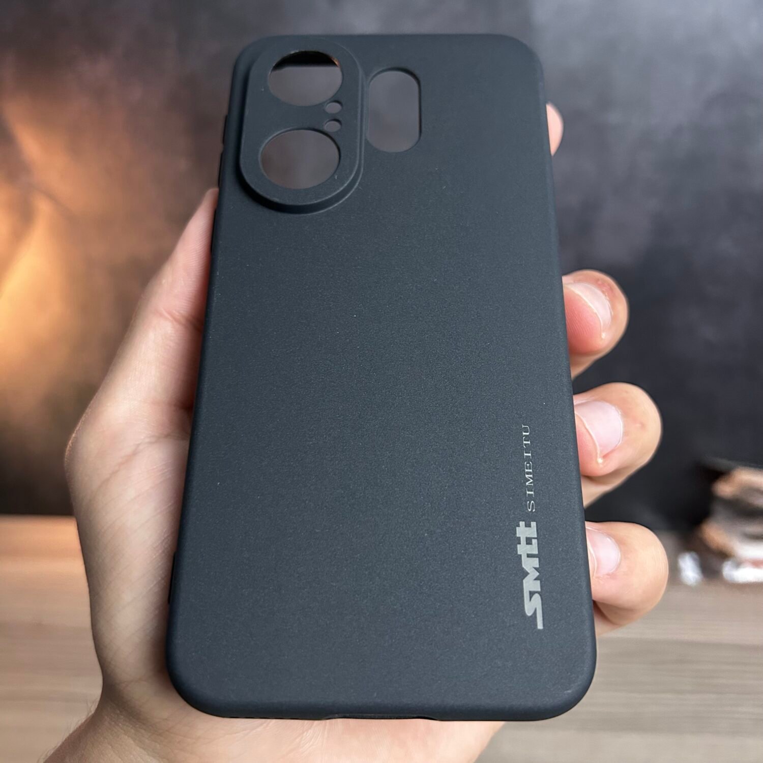 IMG_6969 Vivo X200 FE - Coque en Silicone Noir Originale SIMEITU