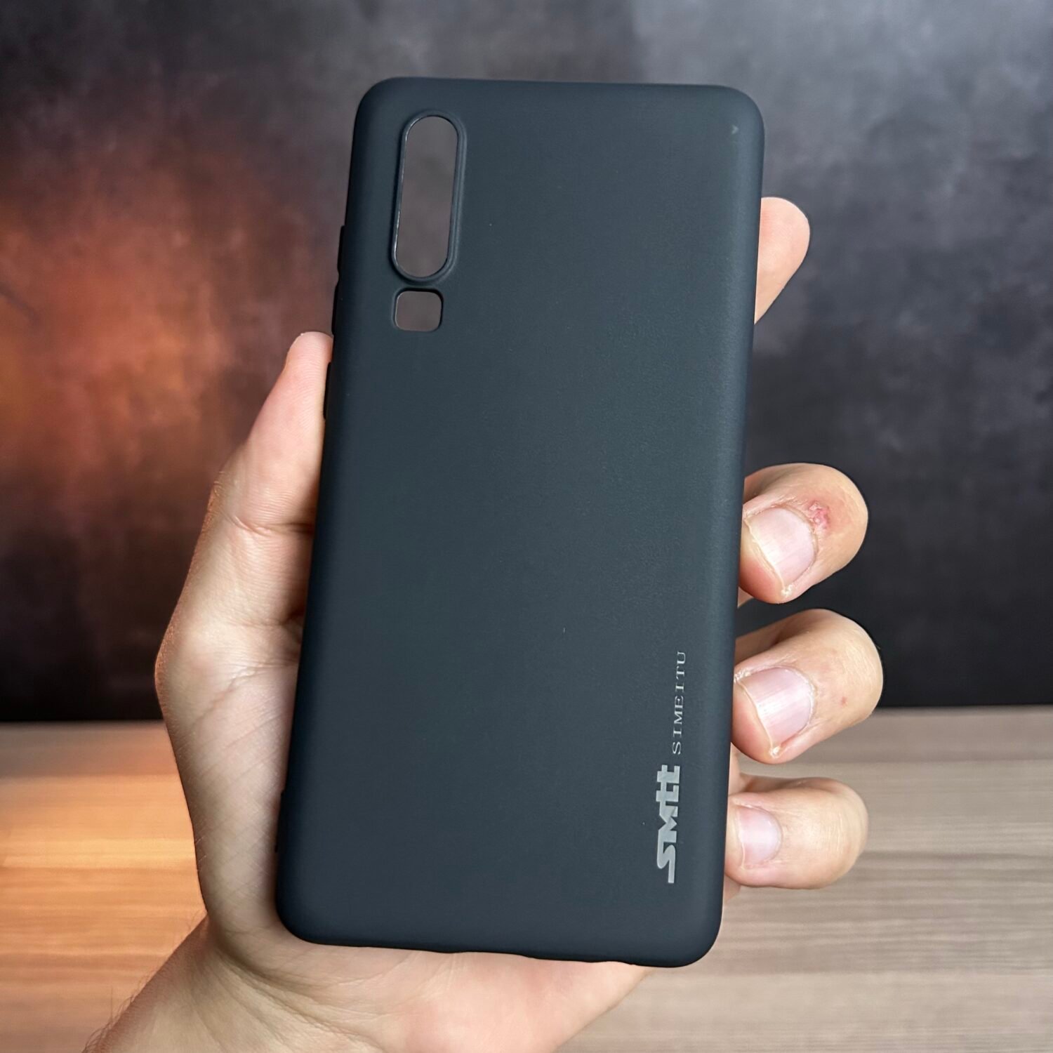 IMG_6996 Huawei P30 - Coque en Silicone Noir Originale SIMEITU