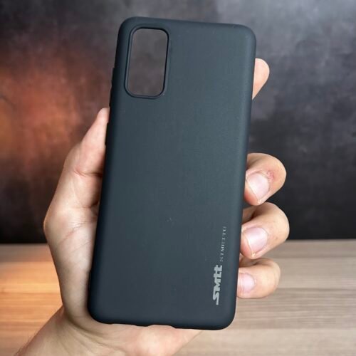 IMG_7012 Galaxy S20 - Coque en Silicone Noir Originale SIMEITU
