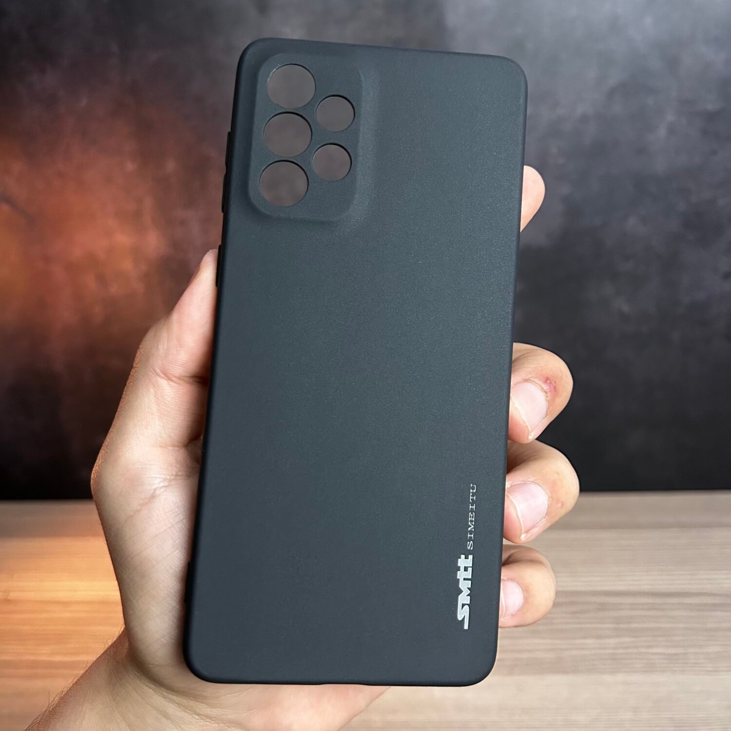 IMG_7015 Galaxy A73 - Coque en Silicone Noir Originale SIMEITU