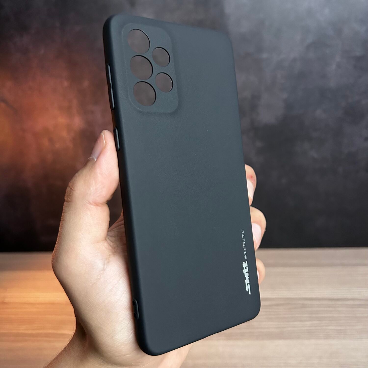 IMG_7017 Galaxy A73 - Coque en Silicone Noir Originale SIMEITU
