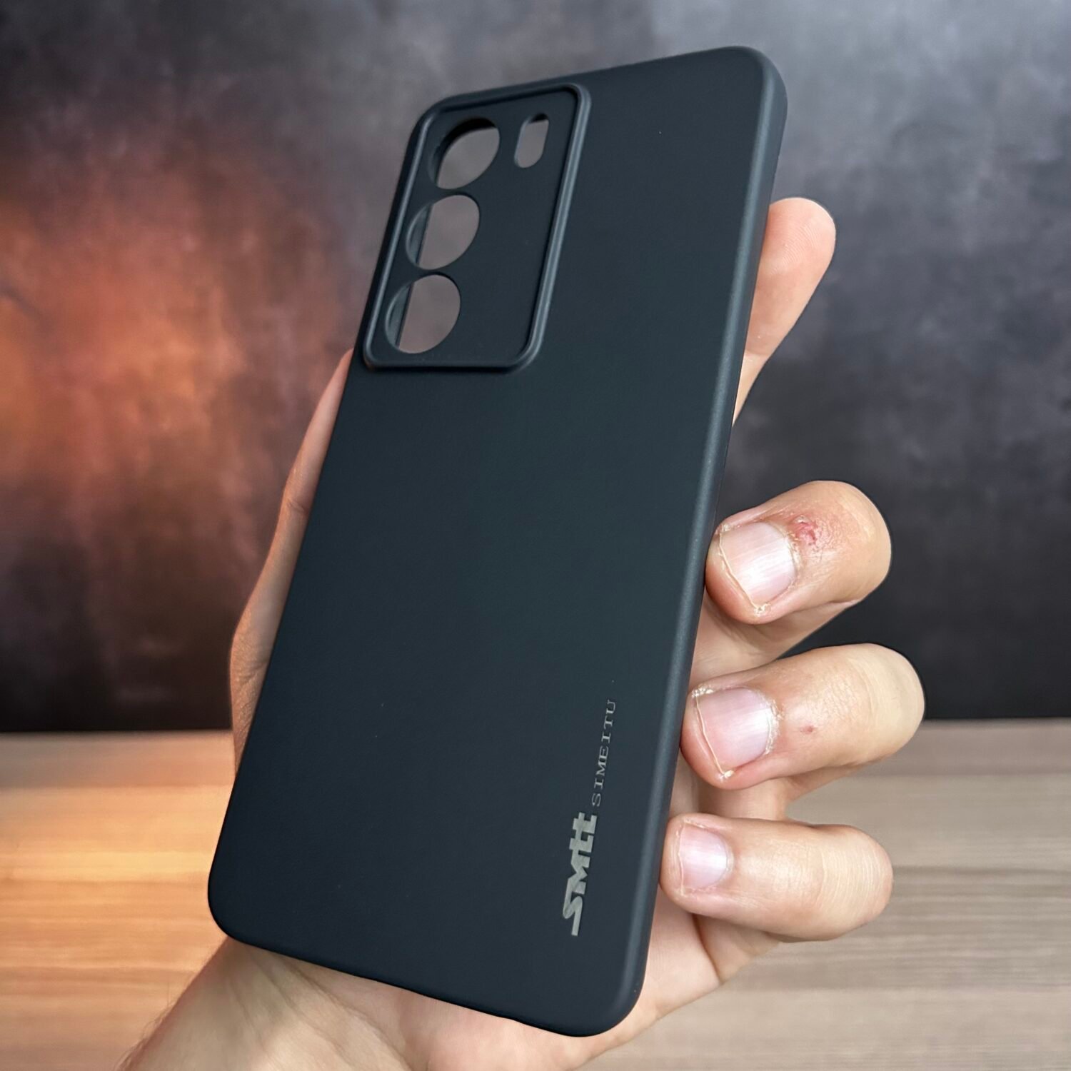 IMG_7024 Realme 14X - Coque en Silicone Noir Originale SIMEITU