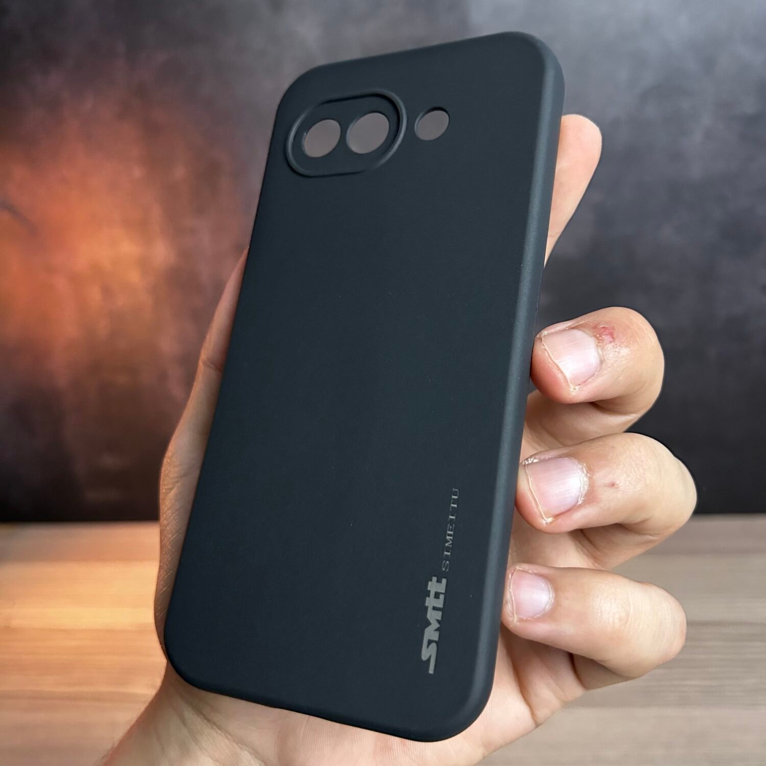 IMG_7043 Pixel 10A - Coque en Silicone Noir Originale SIMEITU