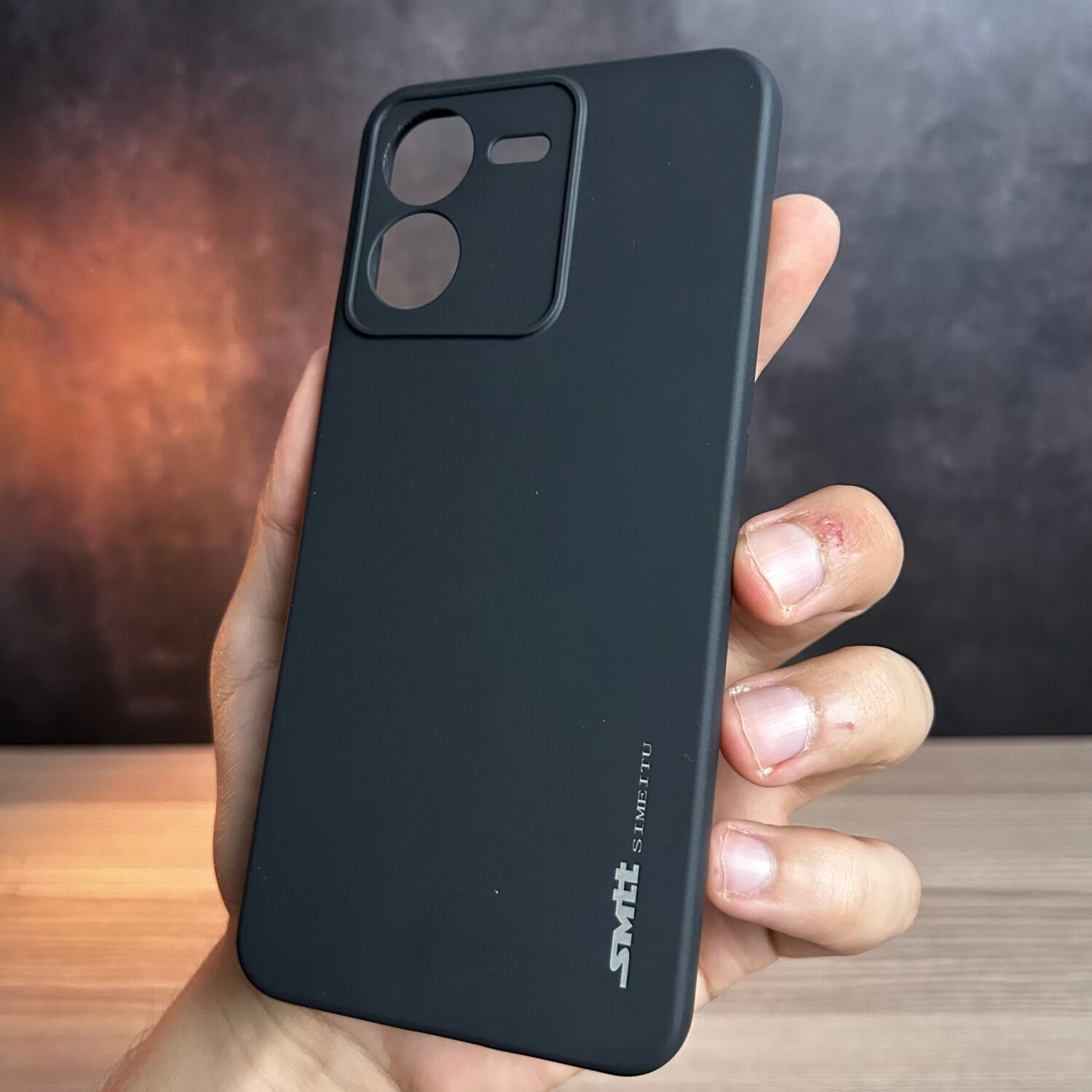 IMG_7119 Vivo iQOO Z9x - Coque en Silicone Noir Originale SIMEITU