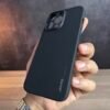 IMG_7216 iPhone 13 Pro Max - Coque en Silicone Noir Originale SIMEITU