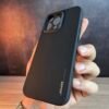 iPhone 15 Pro - Coque en Silicone Noir Originale SIMEITU