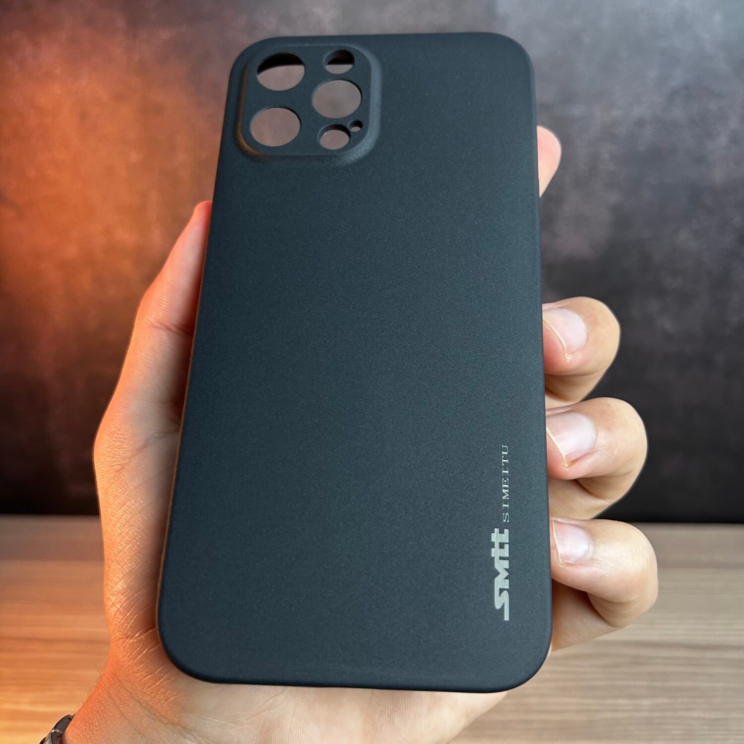 Photo 12-05-2026 2 54 40 PM iPhone 12 Pro - Coque en Silicone Noir Originale SIMEITU