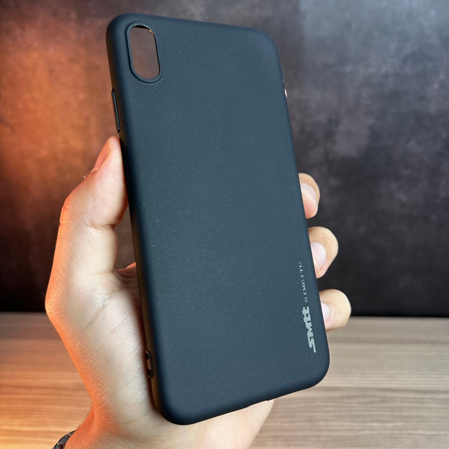 Photo 12-05-2026 2 56 23 PM iPhone XS Max - Coque en Silicone Noir Originale SIMEITU