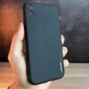 iPhone XR - Coque en Silicone Noir Originale SIMEITU