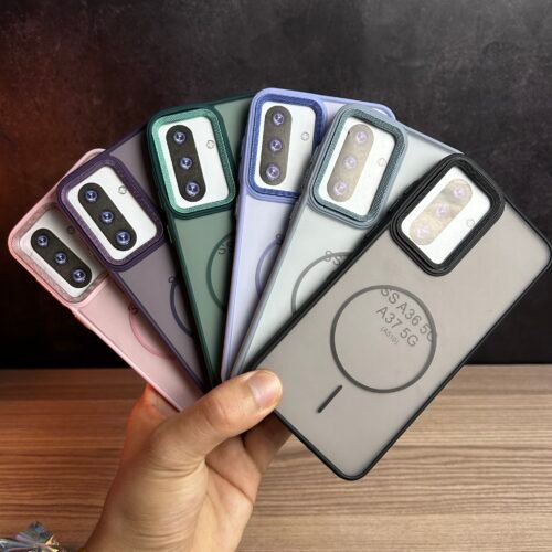Photo 18-05-2026 5 58 46 PM Galaxy A36 | Galaxy A37 - Coque Transparente en Silicone Fumé Avec Bordures Mates