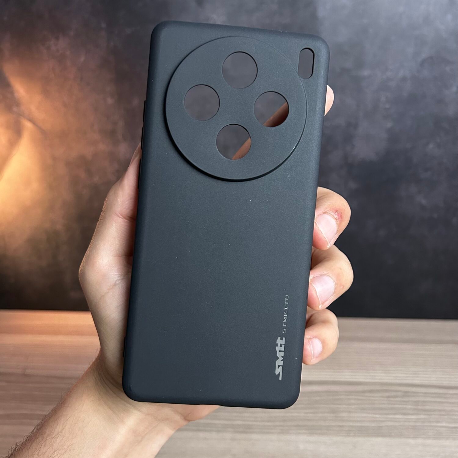 Vivo X100S - Coque en Silicone Noir Originale SIMEITU