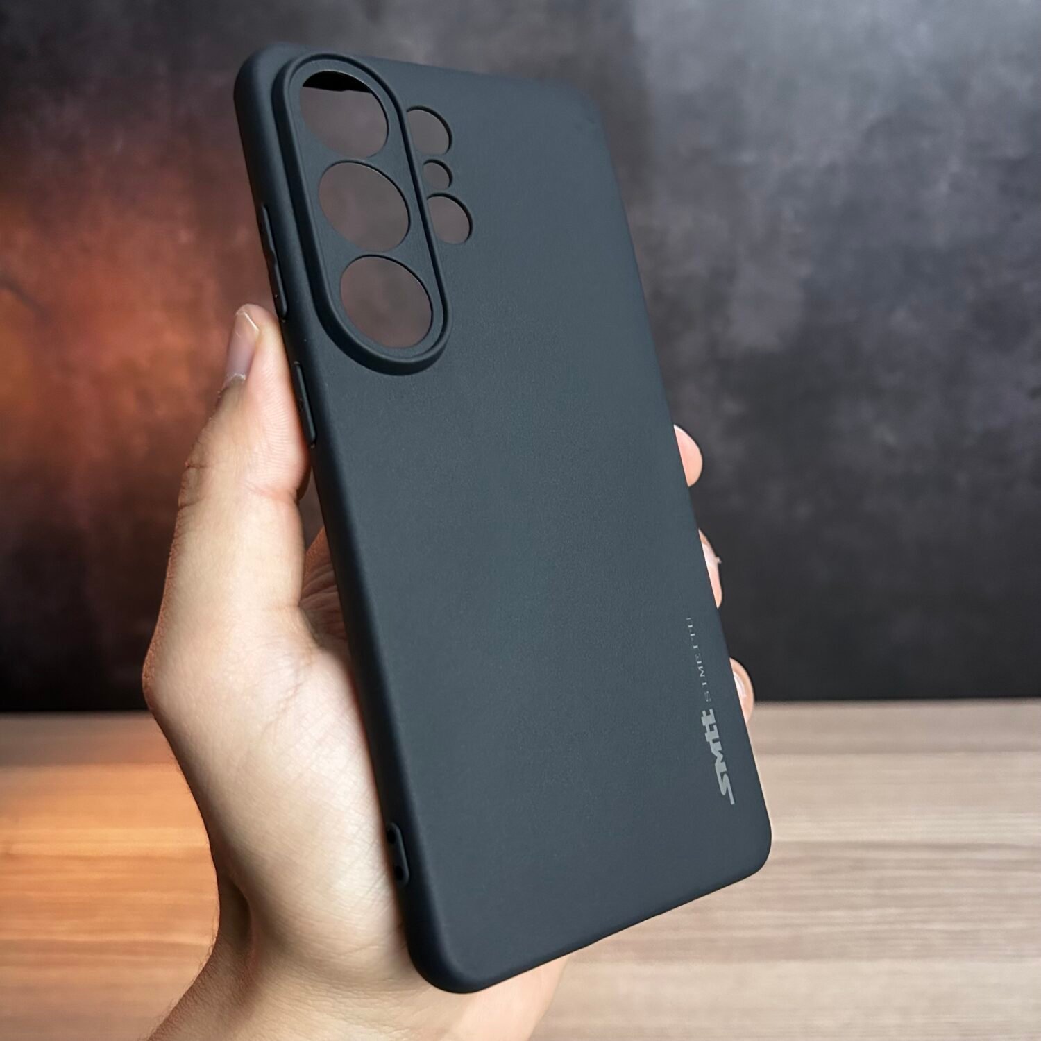 Galaxy S26 Ultra - Coque en Silicone Noir Originale SIMEITU