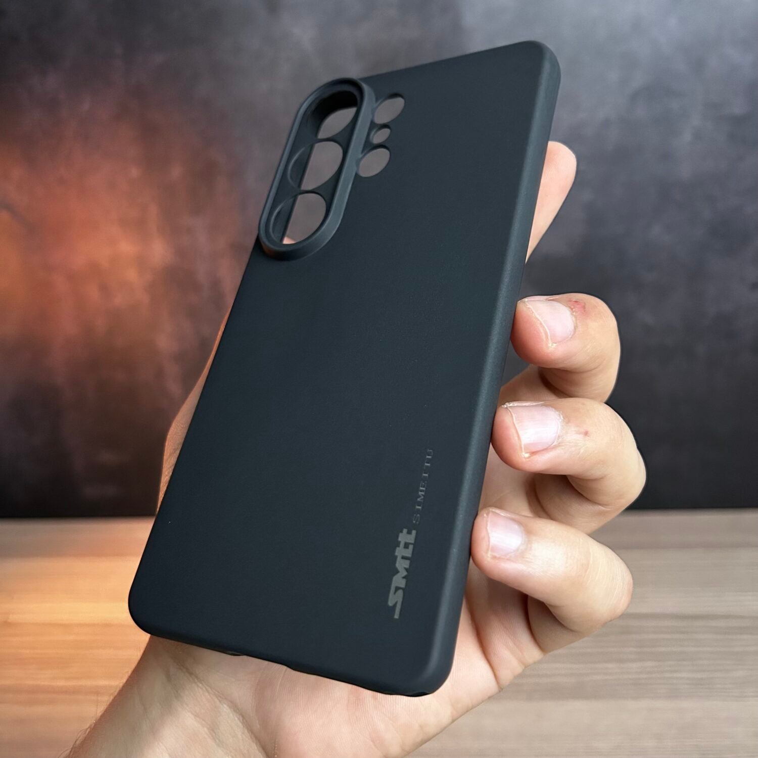 Galaxy S26 Ultra - Coque en Silicone Noir Originale SIMEITU