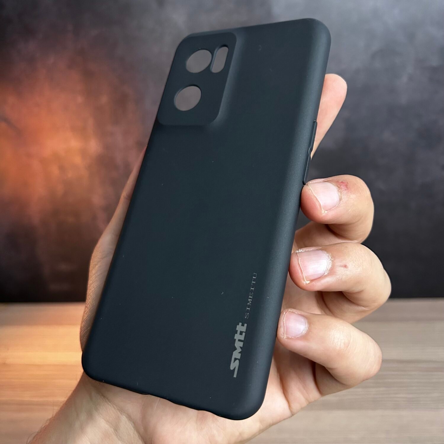OnePlus Nord CE 2 - Coque en Silicone Noir Originale SIMEITU