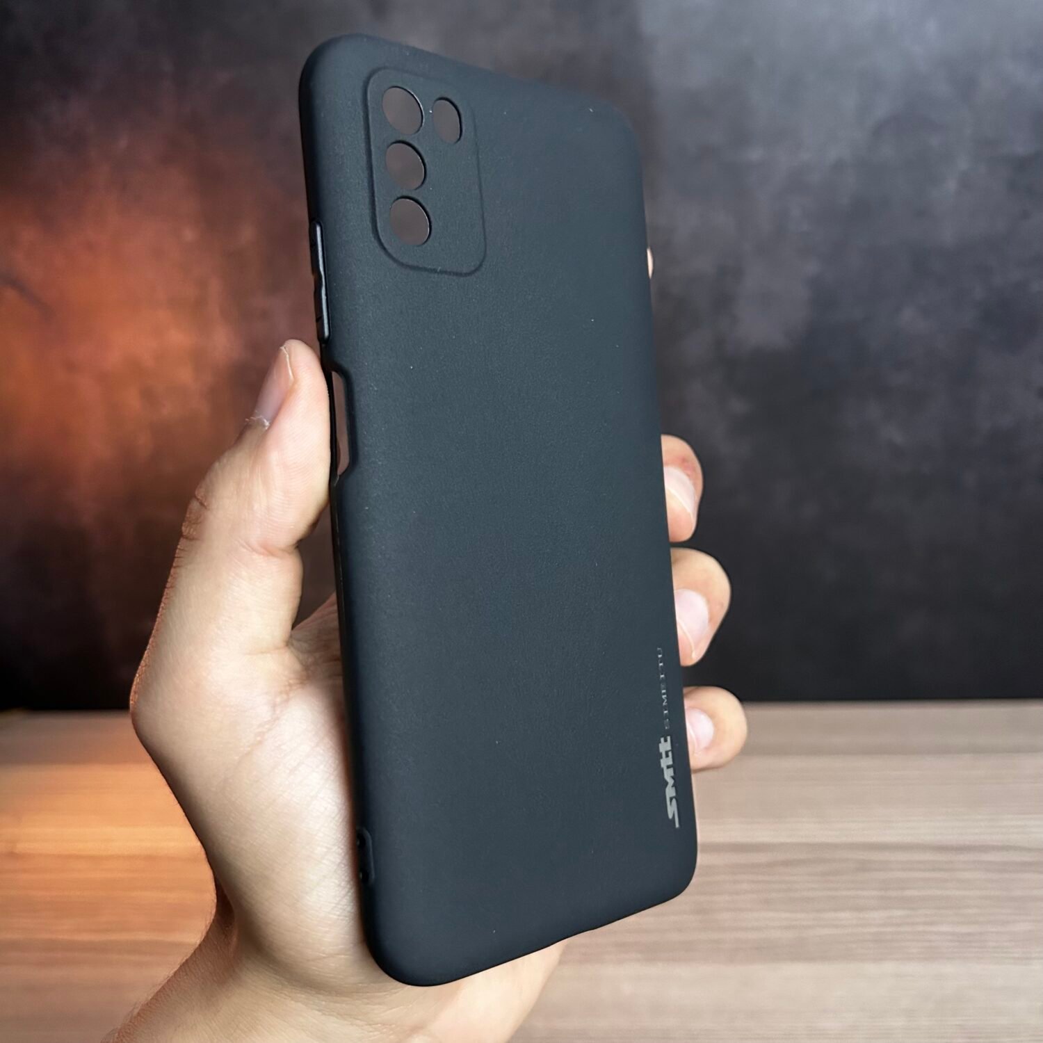 Poco M3 - Coque en Silicone Noir Originale SIMEITU