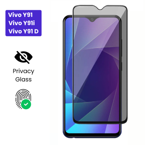 Vivo Y1S Vivo Y90 Vivo Y91 | Vivo Y91i | Vivo Y91 D - Protection d’Ecran Anti-Espion En Verre ( Privacy Glass )
