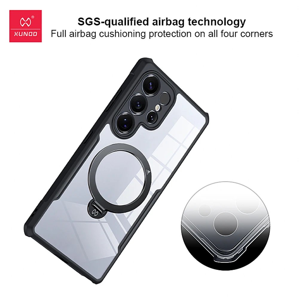 Galaxy S25 Ultra - Coque Magnétique Avec Support Xundd Original V2