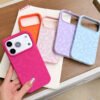 2 iPhone 17 Pro Max - Coque en Silicone Haut de Gamme Motif Léopard