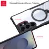 3 Galaxy S25 Ultra - Coque Magnétique Avec Support Xundd Original V2
