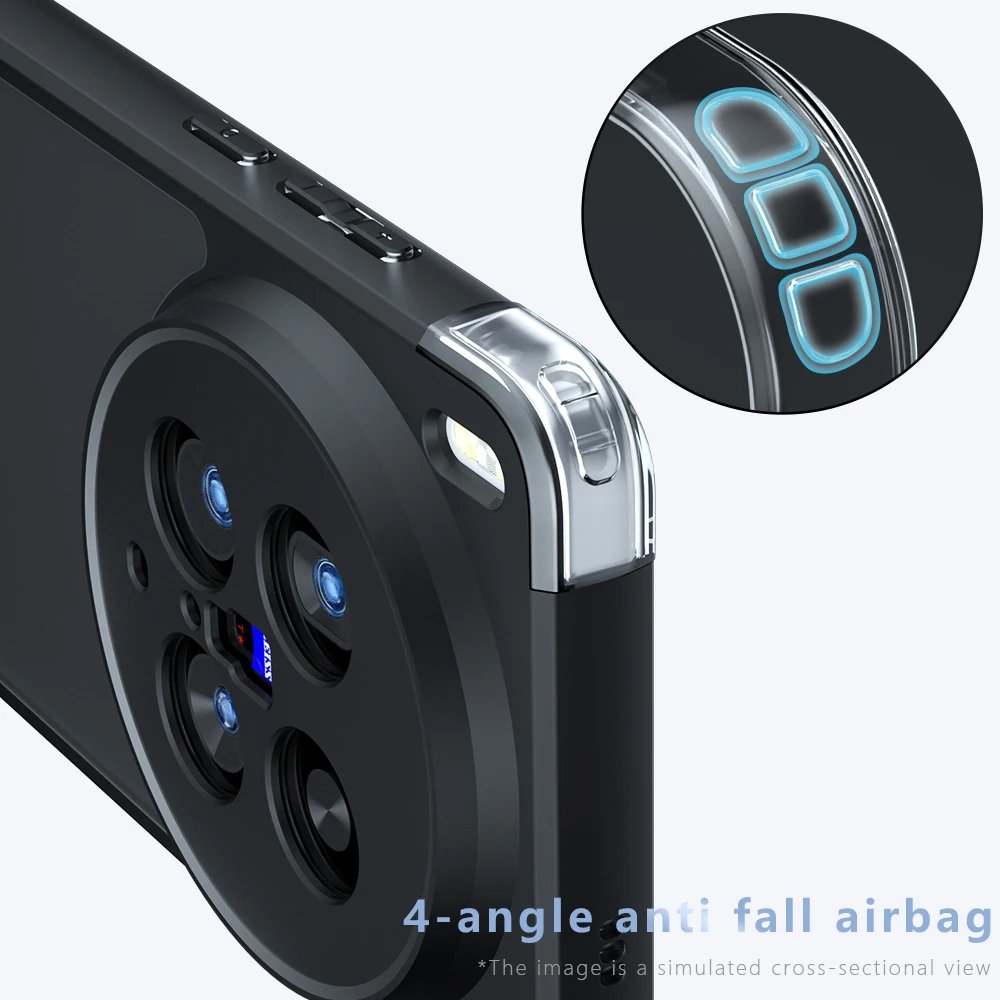 4 Vivo X200 Ultra - Coque Avec Dos Mat Fumé