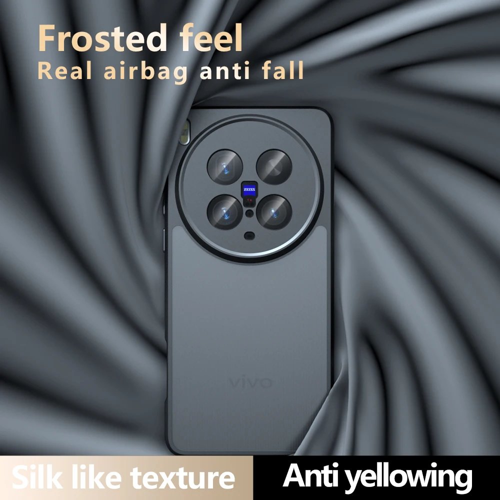 6 Vivo X200 Ultra - Coque Avec Dos Mat Fumé