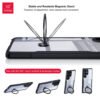 6 Galaxy S25 Ultra - Coque Magnétique Avec Support Xundd Original V2