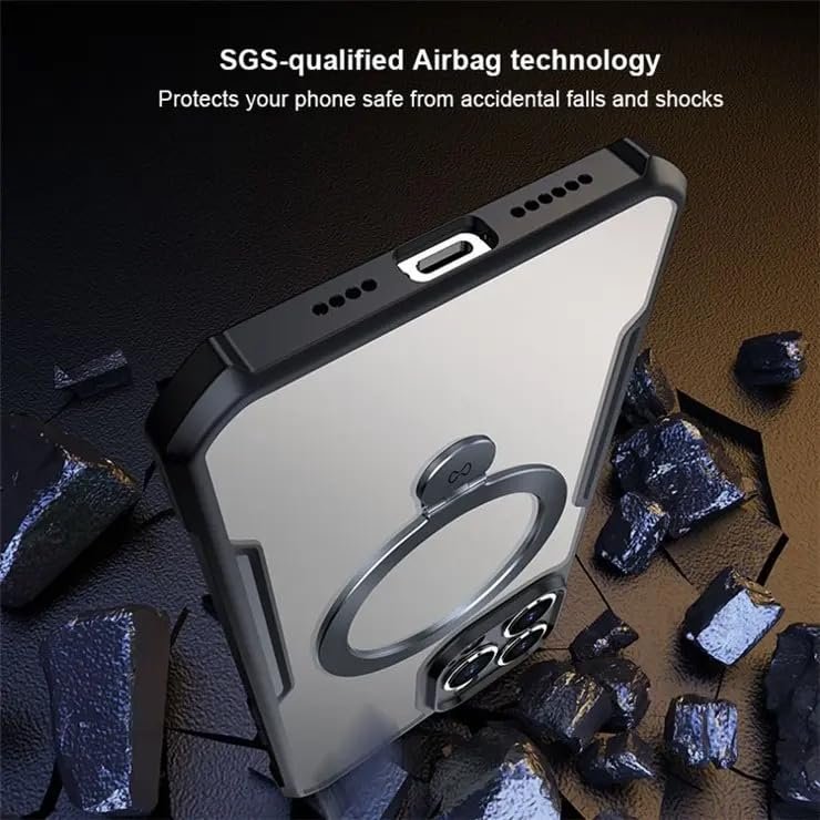 61vNNOv1uiL IPhone 13 Pro Max - Coque Magnétique Avec Support Xundd Original V1