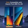 71Upsessv5L._AC_SL1500_ Poco M6 Pro 4G – Protection d’Ecran Anti-Espion En Verre ( Privacy Glass )
