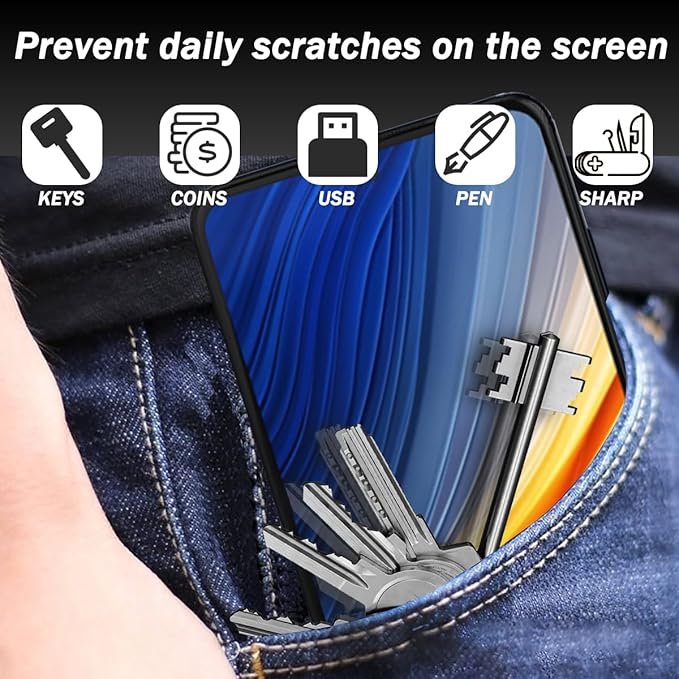 71aWM-v1AyL._AC_SX679_ Poco X3 | Poco X3 Pro | Poco X3 NFC – Protection d’Ecran Anti-Espion En Verre ( Privacy Glass )