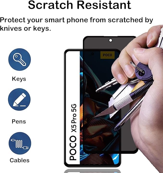 71ezxUrZUeL._AC_SX679_ Poco X5 Pro – Protection d’Ecran Anti-Espion En Verre ( Privacy Glass )